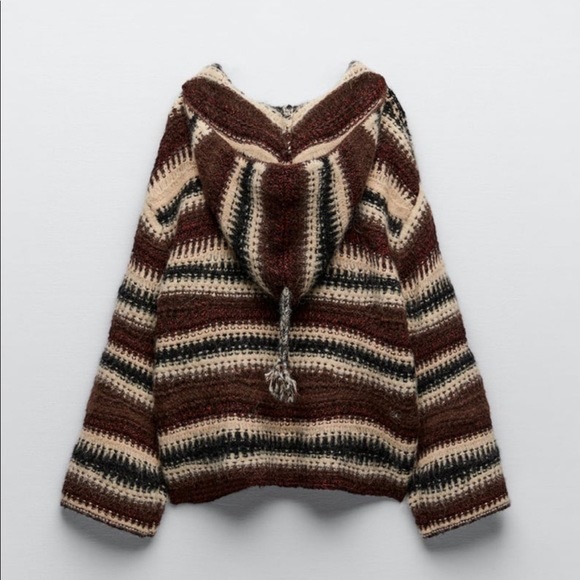 NWT ZARA WOOL ALPACA SWEATER LIMITED EDITION SIZE M 0021/126/104 - Picture 9 of 13